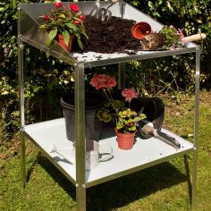 2 Tier Aluminium Potting Bench