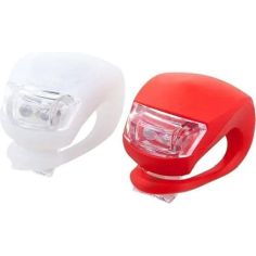 LED Silicone Bike Lights - 2pce