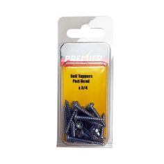 Premier Self Tappers Pozi Head Screws - 10 x ¾ - Pack Of 10