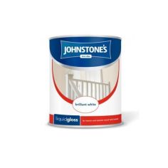 Johnstones Liquid Gloss Paint - Brilliant White 750ml