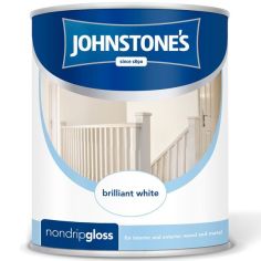 Johnstones 1.25l Nno Drip Gloss Brilliant White