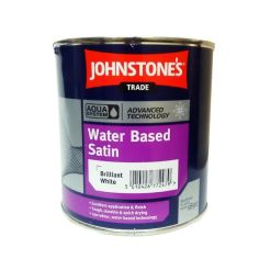 Johnstones Trade Aqua System Advanced Technology Paint - Brilliant White 1L