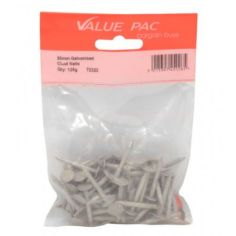 30mm x 3mm Galvanised Clout Nails (125gm)