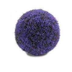 Artificial Purple Hedge Ball - 22cm