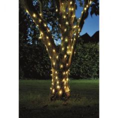 Solar Christmas lights - 100 LED wire lights