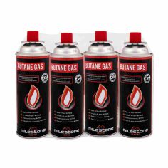 Milestone 4 Pack CRV Butane Gas Canisters - 220g