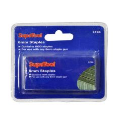 SupaTool 1000pc 6mm Staples
