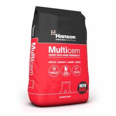 Hanson Multicem Cement In Plastic Bag