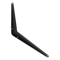 Heavy Duty Shelf Brackets -  Black 200 X 250 X 1,2mm 