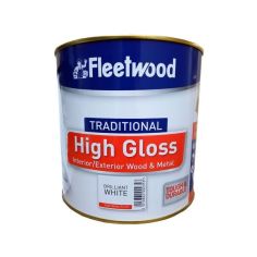 Fleetwood High Gloss Paint - Brilliant White 2.5L