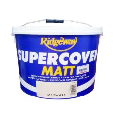Fleetwood Ridgeway Supercover Matt Paint - 10L Magnolia