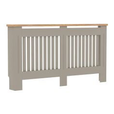 Vida Large Grey Arlington Radiator Cover