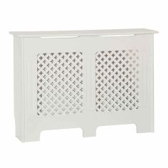 Vida Medium Oxford White Radiator Cover