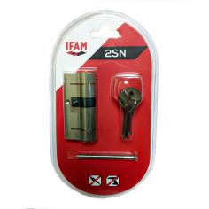 Ifam 30 / 30 Anti-Snap Nickel Euro Cylinder Lock