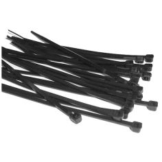Cable Ties - Black  4.6 x 160mm