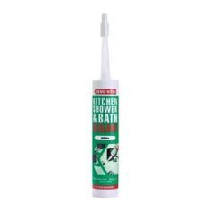 Kitchen Shower Bath Sealant - White 