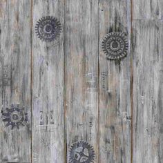 D-C-Fix Grey Woodgrain Paternoster Self Adhesive Contact - 2m x 45cm