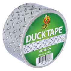 Duck Tape® 48mm x 9.1m Metalika