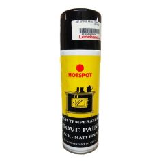 Hotspot Black Matt Stove Paint - 250ml