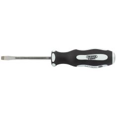 Draper Pound Thru' Slotted Soft Grip Screwdriver - 150mm