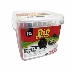 The Big Cheese Mouse & Rat Bait - Includes Bait Tray 7 x 25g