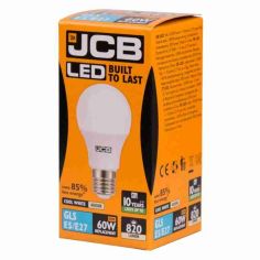 JCB LED A70 10W E27 Light Bulb - Boxed