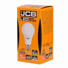 JCB LED A70 15W B22 Light Bulb - Boxed