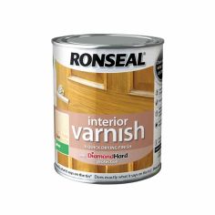 Ronseal Diamond Hard Interior Varnish - Clear Matt 250ml