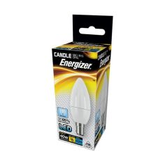 Energizer 5.9W LED Opal Candle Daylight B15 Lightbulb