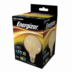 Energizer 5W G95 Filament LED Gold Globe E27 Lightbulb