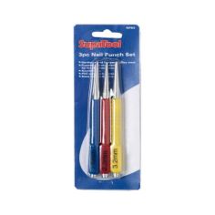 3 Piece Nail Punch Set 