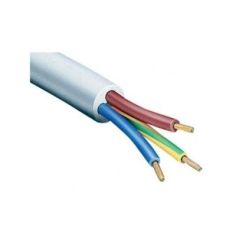 1.0sq 3 core Circular Cable -White (price per metre)