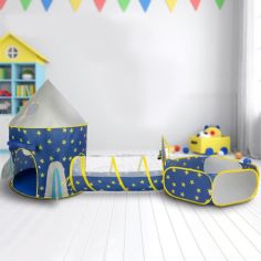 3 in 1 Play Tent - blue 