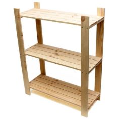 3 Tier Free Standing Shelf Unit 