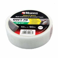 Morris Heavy Duty Self-Adhesive Drywall Tape - 50mm x 90m