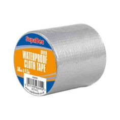 Waterproof Cloth Tape 48mm x 4.5m Silver