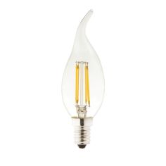 Lyveco 4W LED Filament Flame Tipped E14 Lightbulb