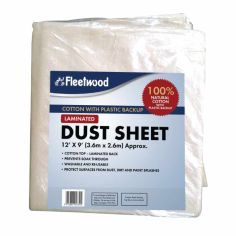 Fleetwood Laminated Dust Sheet - 12 x 9'