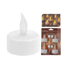 LED tealights Warm White - Pack of 4