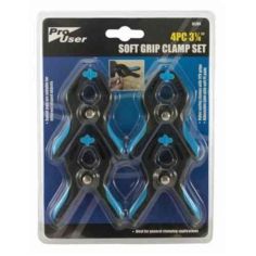 4 Piece 3 1/4" Clamp Set - Pro User