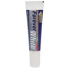 Everbuild Forever White Easi Squeeze Professional Silicone Sealant 80ml Tube