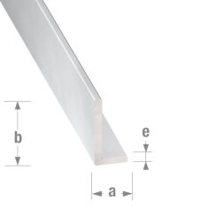 Anodised Aluminium Uneven Angle 10mm x 15mm x 1mm x 2m