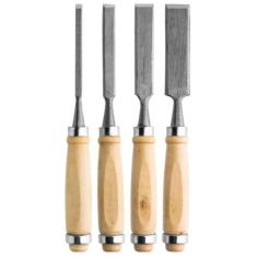 Set of wood chisels carpentry chisel - 4 pieces