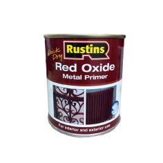 Rustins Quick Dry Red Oxide Metal Primer - 500ml