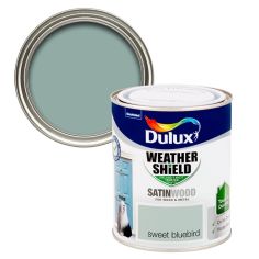 Dulux Weathershield Satinwood Sweet Bluebird 750ml