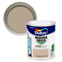 Dulux Weathershield Satinwood Modern Stone 750ml