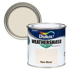 Dulux Weathershield Smooth Masonry New Wool 250ml