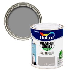 Dulux Weathershield Satinwood Soft Granite 750ml