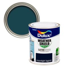 Dulux Weathershield Satinwood Moonlight Lagoon 750ml