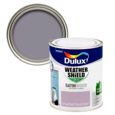 Dulux Weathershield Satinwood Brushed Lavender 750ml